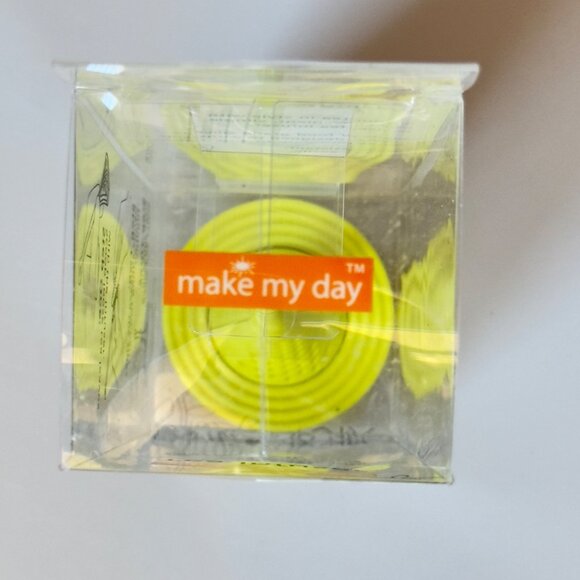 Make my Day Tea Infuser Green Silicone Stain Resistant Easy To Use Works With An - Picture 4 of 4